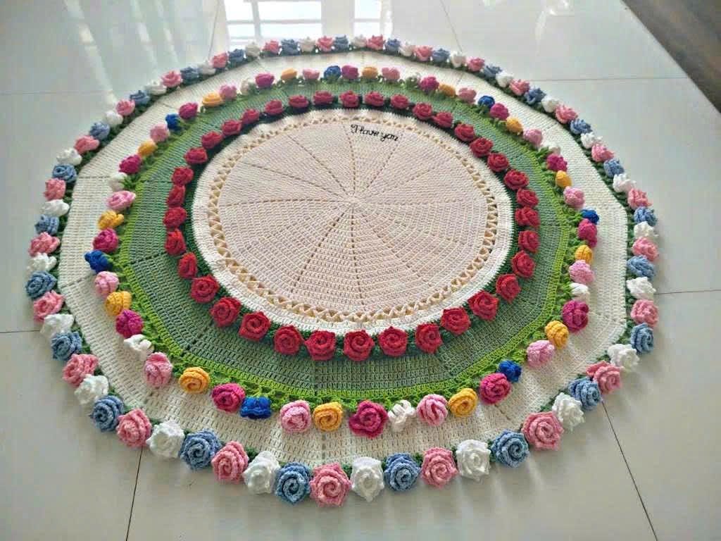 Letters Sewing For FLower Blanket